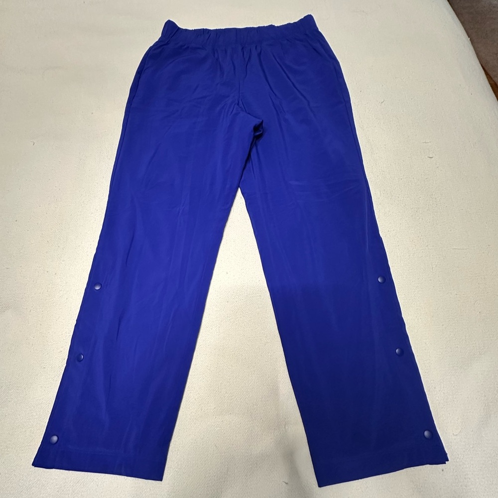 GAP Fit Royal Blue Fleece Lined Pants Sz Large
